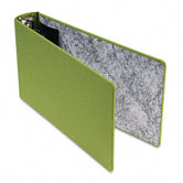 Oxford Green Canvas Legal 3-Ring Binder, 8-1/2 x 14, 2" Capacity