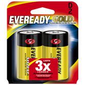 D Cell Alkaline Battery (2 Pack)