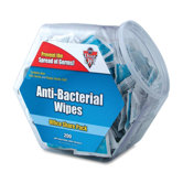 Antibacterial Wipes with Aloe (Set of 200)
