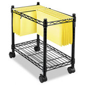 High-Capacity Rolling File Cart