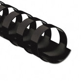 Plastic Comb Bindings, 120 Sheet Capacity, 25 Combs/Pack