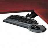 Professional Corner Executive Keyboard Tray