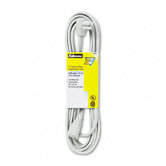 Indoor Heavy-Duty Extension Cord, 3-Prong Plug, 1 Outlet, 15-Ft. Length