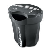 Shredder, Cross-Cut, 8 Sheet Cap, 16-1/2"x15"x12", Black