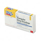 First-Aid Refill Sling/Tourniquet Triangular Bandages, 10/Pack