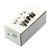 Badge Clip with Mylar Strap, 100/Box
