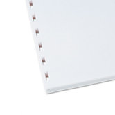 CombBind Prepunched Paper, Binding, 8-1/2 x 11, White, 250 Sheets per Pack