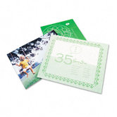 SelfSeal Repositionable Matte Laminating Pouch, 8mm, 11-9/16x9-1/16, 5/pack