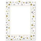 Design Paper, 24 Lbs., Stars and Swirls, 40/Pack