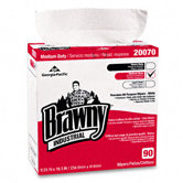 Brawny Industrial Medium-Duty Premium Wipes, 90/Box