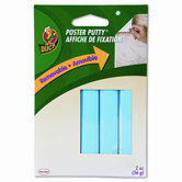 Poster Putty, Removable/Reusable, Nontoxic, 2 oz. per Pack