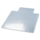 Classic Rolla Plush Pile Carpet Beveled Edge Chair Mat