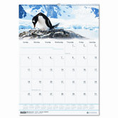 Earthscapes Wildlife Scenes Monthly Wall Calendar, 15-1/2 x 22, 2013