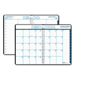 24/7 Daily Appointment Book/Monthly Planner, 7 x 10, Black, 2013