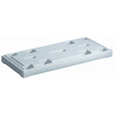 SnapEase Stackable Shelf File Base in Platinum