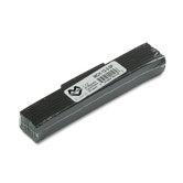 Magnetic Card Holders, 2w x 1h, Charcoal, 25/pack