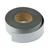 Magnetic Write-On/Wipe-Off Strips, 2" x 50-ft Roll, White