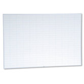 Planning Board, 2x3 Grid, Porcelain-on-Steel, 72 x 48, Blue/White