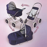 Just Like Mommy 3-in-1 Doll Pram Stroller