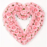 Rosebud Heart Wreath