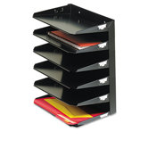 Steelmaster Steelmaster Multi-Tier Horizontal Letter Organizers, Seven Tier