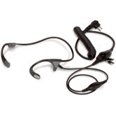 Lightweight Temple Transducer with Clip PTT and In-Line Mic for use with CLS, RDX, DTR Series
