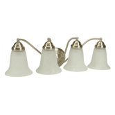Cathryn  Vanity Light in Brushed Nickel