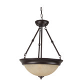 3 Light Inverted Pendant