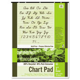 S.A.V.E Recycled Chart Pad, 1In Ruled