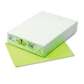Kaleidoscope Colored Copy/Laser Paper, Hyper Green, 24lb, Letter, 500 Sheets