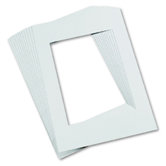 Mat Frames 9 X 12 White