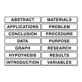 Presentation Board Subtitle (14 Per card)