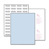 Medical Security Paper,Advanced,8-1/2"x11",500/RM,Blue