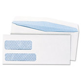 Double Window Security Tinted Envelope, 500/Box