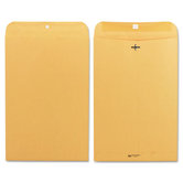 Clasp Envelope, 10 x 15, 28lb, Light Brown, 100/box