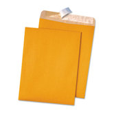 100% Recycled Kraft Redi-Strip Envelope, 9 X 12, 100/Box