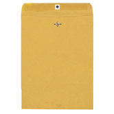 Gummed Clasp Envelope, 28Lb, 5"x11-1/2", 100/BX, Kraft