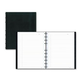 Notebook, College/Margin, 75 Sheets, 11"x8-1/2", Black