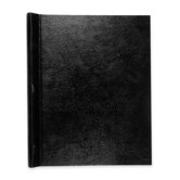 Thesis Binder, w/ Spine Clamp, 2" Cap, 8-1/2"x11", Black