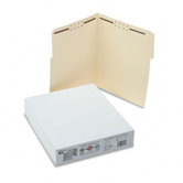 Water/Cut-Resistant Folder, Two Fasteners, 50/Box