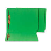 Water/Cut-Resistant End Tab Folders, Two Fasteners, Letter, 50/Box