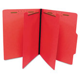 Economy Classification Folders, Letter, Six-Section, 25/Box