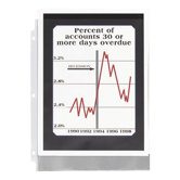 Sheet Protector,Top Load,Std Wt,11"x8-1/2",100/PK,Nonglare