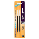 Uniball Gel Impact Refill, Bold Point, 2 per Pack, Black Ink