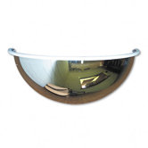 Half-Dome Convex Security Mirror, 18" Dia.