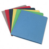 Two-Pocket Portfolio, Embossed Leather Grain Paper, 25/Box