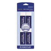 Mars White Ink/Pencil Eraser, Four Per Pack