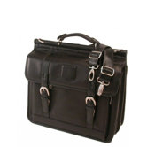 Premium Soft Leather Laptop Briefcase