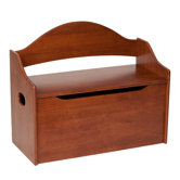 Toy Box with Arched Back