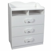 Combination 3-Drawer Dresser and Changing Table